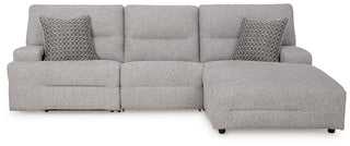 Acklen Place 3-Piece Power Reclining Sectional Next-Gen Nuvella™ Performance Fabric