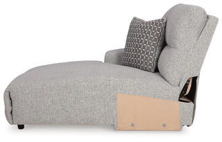 Acklen Place LAF PWR Reclining Back Chaise Next-Gen Nuvella™ Performance Fabric