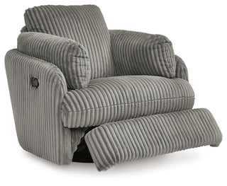 Tie-Breaker Swivel Glider Recliner Velvet