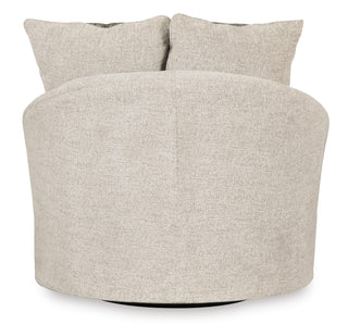 Soletren Swivel Accent Chair Chenille
