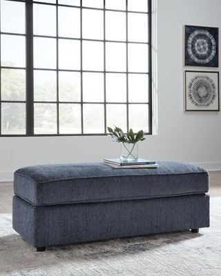 Albar Place Oversized Accent Ottoman Chenille