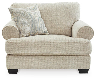 Monaghan Oversized Chair and Ottoman