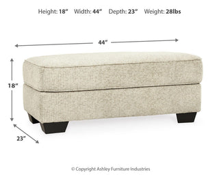 Monaghan Ottoman Chenille