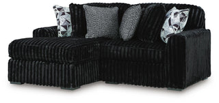 Midnight-Madness 2-Piece Sectional with Chaise