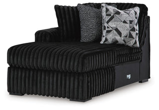 Midnight-Madness 2-Piece Sectional and Ottoman