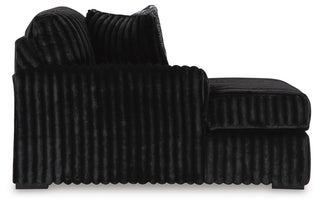 Midnight-Madness 2-Piece Sectional and Ottoman