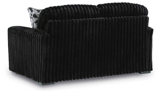 Midnight-Madness Sofa and Loveseat
