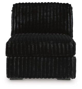 Midnight-Madness Armless Chair Velvet