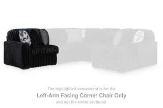Midnight-Madness LAF Corner Chair Velvet