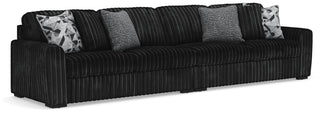 Midnight-Madness 2-Piece Sectional Velvet