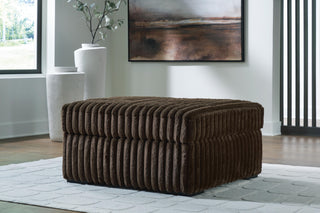 Midnight-Madness Sofa, Loveseat and Oversized Accent Ottoman