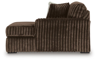 Midnight-Madness 2-Piece Sectional and Ottoman