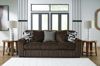 Midnight-Madness Sofa, Loveseat and Oversized Accent Ottoman