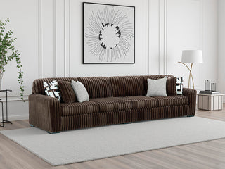 Midnight-Madness 2-Piece Sectional Velvet