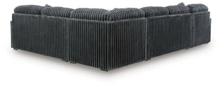 Midnight-Madness 4-Piece Sectional and Ottoman