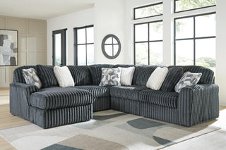 Midnight-Madness 5-Piece Sectional with Chaise