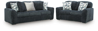 Midnight-Madness Sofa and Loveseat