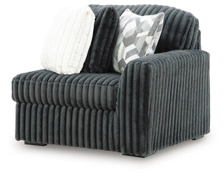 Midnight-Madness RAF Corner Chair Velvet