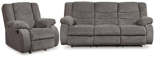 Tulen Reclining Sofa and Recliner
