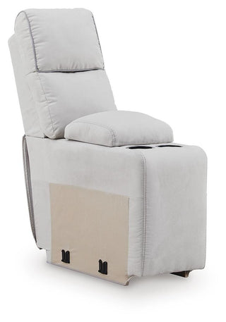 Social Pointe Console with Storage Chenille