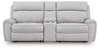 Social Pointe 3-Piece Power Reclining Sectional Chenille