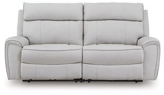 Social Pointe 2-Piece Reclining Loveseat Chenille