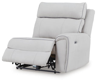 Social Pointe 7-Piece Reclining Sectional with Storage Consoles Chenille