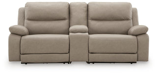 Narwhal Place 3-Piece Power Reclining Sectional Faux Leather