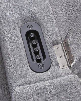 Pineland Glider PWR REC w/Audio System Next-Gen Nuvella™ Performance Fabric