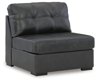 Brindley Pier Armless Chair Leather