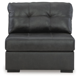 Brindley Pier Armless Chair Leather