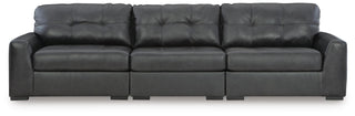 Brindley Pier 3-Piece Sectional Sofa Leather