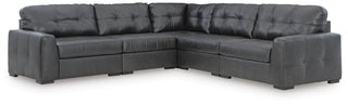 Brindley Pier 5-Piece Sectional Leather
