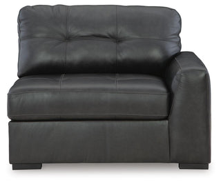 Brindley Pier Corner Chair Leather - Right Arm Facing