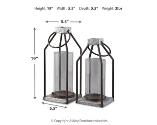 Diedrick I/O Lantern Set (2/CN)