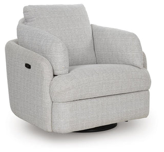 Alainmont Next-Gen Nuvella Swivel Power Recliner Next-Gen Nuvella™