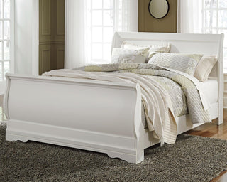 Anarasia Sleigh Bed - Queen