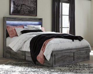 Baystorm Queen Panel Bed with 6 Storage Drawers