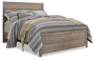 Culverbach Queen Panel Bed with Dresser, Mirror, Chest and 2 Nightstands