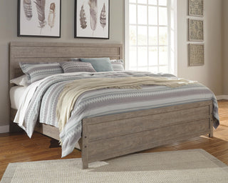 Culverbach King Panel Bed, Dresser, Mirror and Nightstand