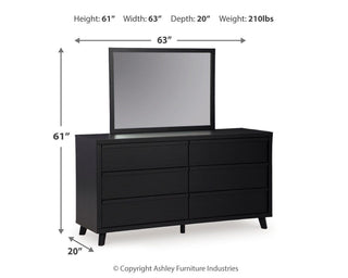 Danziar Queen Bed, Dresser, Mirror, Chest and Nightstand