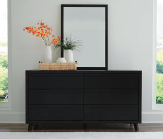 Danziar King Panel Bed, Dresser, Mirror and Nightstand