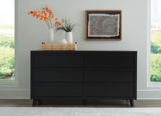Danziar Queen Panel Bed and Dresser