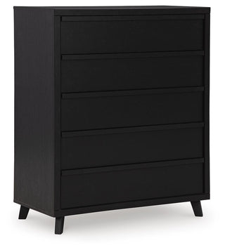 Danziar Queen Panel Bed, Chest and Nightstand