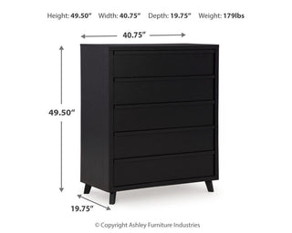 Danziar Queen Panel Bed, Chest and Nightstand