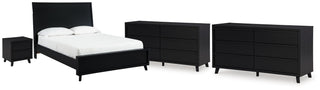 Danziar Queen Panel Bed, 2 Dressers and Nightstand