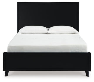 Danziar Queen Panel Bed and Dresser