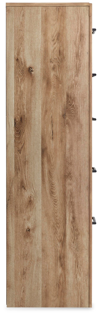 Hyanna King Panel Headboard, Dresser, Mirror and Chest