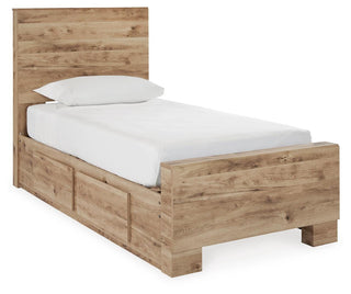 Hyanna Queen Panel Bed with 2 Side Storage
