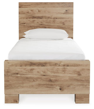 Hyanna Panel Bed with 1 Side Storage - Twin